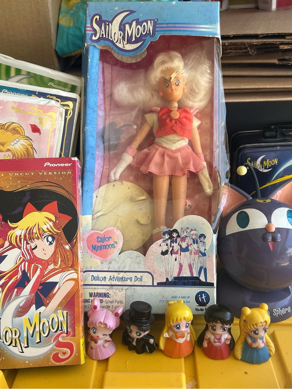 Sailor moon collection bundle as is condition
